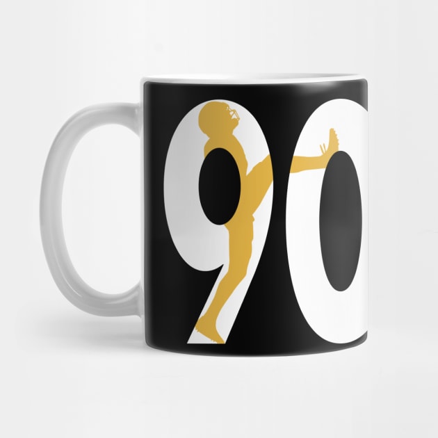 the number 90 t.j. watt by rsclvisual